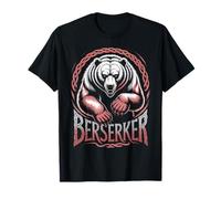 Knotwork Berserker Bear Nordic Warrior Norse Spirit T-Shirt