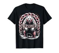 Knotwork Berserker Bear Nordic Warrior Viking Spirit T-Shirt