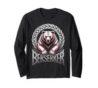 Knotwork Berserker Nordic Warrior Viking Spirit Long Sleeve T-Shirt