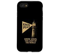 Know Jesus Light of the World Lighthouse Cross Case for iPhone SE (2020) / 7/8