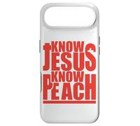 Know Jesus No Peach Funny Happy Wives Happy Lives Couple Case for iPhone Air