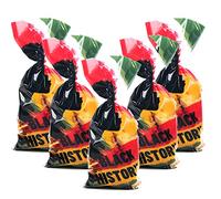 Know me Black History Month Cellophane Treat Bags, African BHM Worthwhile Commemoration National Black History Gift Bags Candy Bags Cookie Goody Bags Party Favors