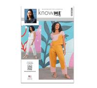 Know ME ME2033K5 Misses' Crop Tops and Pants K5 (8-10-12-14-16)