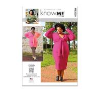 Know ME ME2050M1 Misses' and Women's Knit Dress in Two Lengths by Aaronica B. Cole M1 10-12-14-16-18