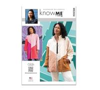 Know ME ME2058U5 Misses' Coat by Handmade Millennial U5 16-18-20-22-24