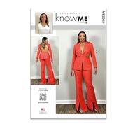 KNOW ME ME2065U5 Misses' Blazer and Pants by Erica Bunker U5 (16-18-20-22-24)