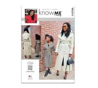 KNOW ME ME2070K5 Girl's and Misses' Trench Coat by Beaute' J'Adore K5 (7-8-10-12-14)