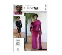 Know Me ME2144 Sewing Pattern for Misses' Knit Dress and Gown by Classyfied Life