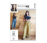 Know Me ME2149 Sewing Pattern for Misses' Pants by Sew Bake Make