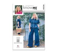 KNOW ME Sewing Pattern ME2069K5 Misses' Top and Pants by Lynn Brannelly K5 (8-10-12-14-16)