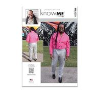 KNOW ME Sewing Pattern ME2079BB Men's Shirt and Pants by Julian Creates BB (48-50-52-54-56)