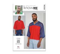 KNOW ME Sewing Pattern ME2086AA Men's Tops by Norris Dánta Ford AA (34-36-38-40-42)