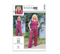 KNOW ME Sewing Pattern ME2092Y5 Misses' Top and Trousers by Lynn Brannelly Y5 (18-20-22-24-26)