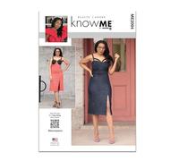KNOW ME Sewing Pattern ME2094K5 Misses' Dress by Beaute' J'Adore K5 (8-10-12-14-16)