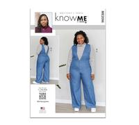 KNOW ME Sewing Pattern ME2096Y5 Misses' Tops and Jumpsuit by Brittany J. Jones Y5 (18-20-22-24-26)