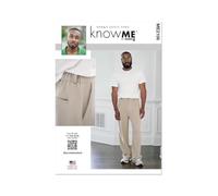 KNOW ME Sewing Pattern ME2106BB Men's Trousers by Norris Dánta Ford BB (44-46-48-50-52)