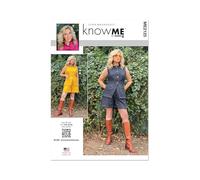 Know Me Sewing Pattern ME2125K5 Misses' Vest and Shorts by Lynn Brannelly K5 (8-10-12-14-16)