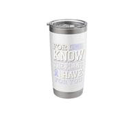 Know The Plans for You Irritable Bowel Syndrome Awareness Stainless Steel Insulated Tumbler
