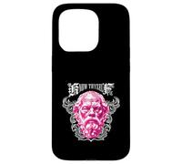 Know Thyself Ancient Philosophy Socrates In Floral Frame Case for iPhone 15 Pro