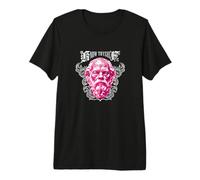 Know Thyself Ancient Philosophy Socrates in Floral Frame Premium T-Shirt