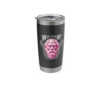 Know Thyself Ancient Philosophy Socrates in Floral Frame Stainless Steel Insulated Tumbler