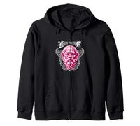 Know Thyself Ancient Philosophy Socrates In Floral Frame Zip Hoodie
