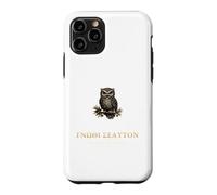 Know Thyself Gnothi Seauton Greek Philosophy Owl Case for iPhone 11 Pro