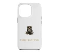 Know Thyself Gnothi Seauton Greek Philosophy Owl Case for iPhone 13 Pro