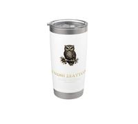 Know Thyself Gnothi Seauton Greek Philosophy Owl Stainless Steel Insulated Tumbler