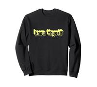 Know Thyself Greek Philosophy Sweatshirt