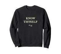 Know Thyself Greek Philosophy Sweatshirt