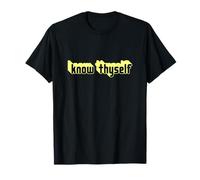 Know Thyself Greek Philosophy T-Shirt