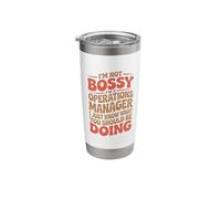 Know What You Should Doing Office Business Operation Manager Stainless Steel Insulated Tumbler