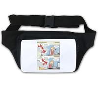 Know Work Rules Funny Meme Roman Empire Rome Legion SPQR Byzantine Waist Bag Fanny Pack White