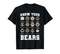 Know Your Bears Shirt | Bear Lover Shirt | Types of Bear T-Shirt