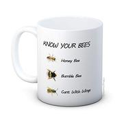 Know Your Bees - Funny Ceramic Coffee Mug