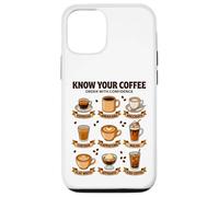 Know Your Coffee Lover Barista Espresso Caffeine Case for iPhone 12/12 Pro