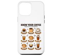Know Your Coffee Lover Barista Espresso Caffeine Case for iPhone 12 Pro Max