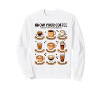 Know Your Coffee Lover Barista Espresso Caffeine Sweatshirt
