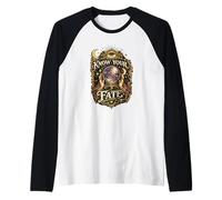 Know Your Fate Crystal Ball Mystic Raglan Baseball Tee
