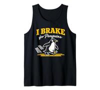 Know Your Penguins Funny Bird Nerd Animal Facts Graphic Tank Top