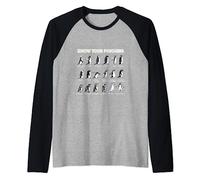 Know Your Penguins Penguin Antarctic Birds Animals Marine Raglan Baseball Tee