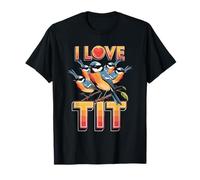Know Your Tits Bird Chart Design T-Shirt