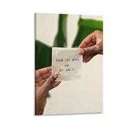 Know Your Worth Quote, for Room Bedroom Living Room Bathroom Wall Decor Aesthetic Frame-style 20x30inch(50x75cm)