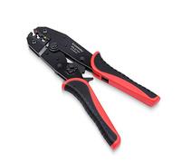 Knoweasy Ratcheting Crimping Tool for Heat Shrink Connectors and Electrical Wire - AWG 22-10/0.5-6mm² Terminal Crimper with Crimping Pliers | Crimp Tool for Insulated Nylon