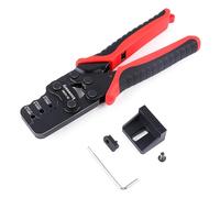 Knoweasy Weather Pack Crimp Tool and Molex Crimper Compatible with Deutsch DT Series Stamped or Formed Contact,Molex, Delphi, Amp, Tyco, Harley, PC, Automotive - AWG 24-14