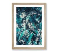 Knowing Why in Abstract Framed Print | A2 Oak Framed Wall Art | Ready to Hang | Abstract Fantasy Picture | Living Room Bedroom Lounge Office