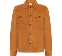 Knowledge Cotton Apparel - Men's corduroy overshirt - Organic Cotton Corduroy Overshirt Apple Cinnamon for Men - Size M - Brown Brown M