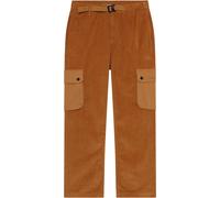 Knowledge Cotton Apparel - Velvet pants - Organic Cotton Fig Corduroy Slacks Apple Cinnamon for Men - Size L - Brown Brown L