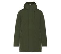 Knowledge Cotton Apparel - Waterproof Parka - Climate Shell™ Jacket Forrest Night for Men in Softshell - Size L - Khaki Khaki L